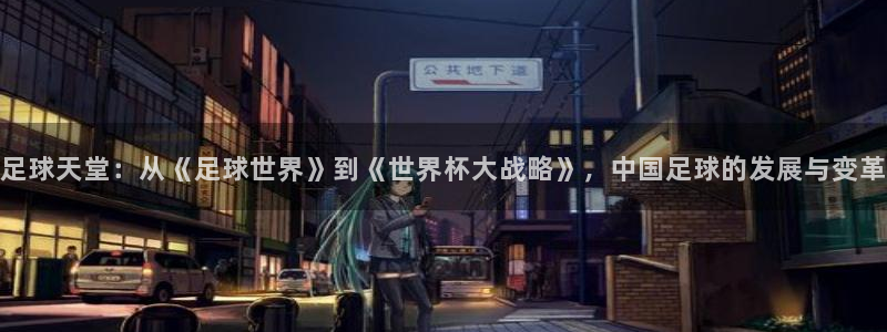 世界杯女足直播：足球天堂：从《足球世界》到《世界杯大战略》，中国足球的发展与变革